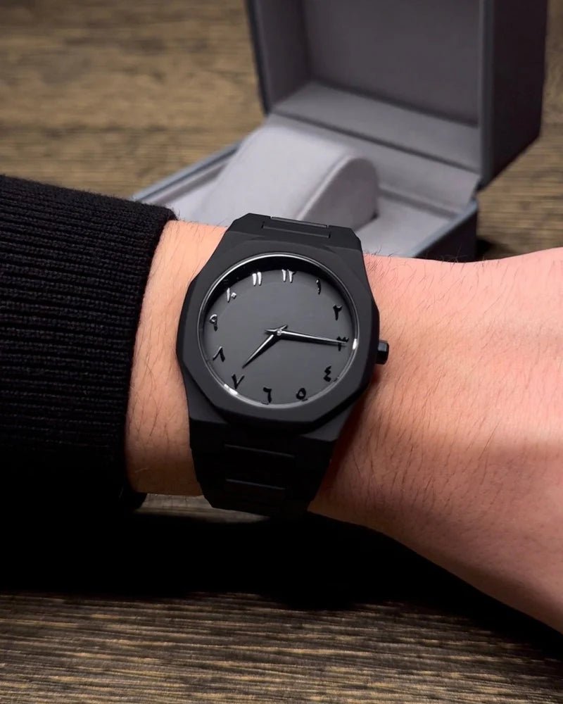Stainless Steel Arabic Watch - HABIBI NEST